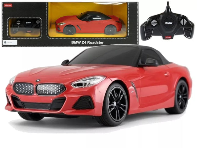 R/C BMW Z4 Roadster Rastar 1:18 Raudonas