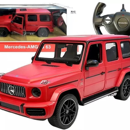 Nuotoliniu būdu valdomas Mercedes G63 Rastar R/C raudonas