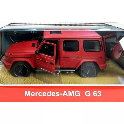 Nuotoliniu būdu valdomas Mercedes G63 Rastar R/C raudonas