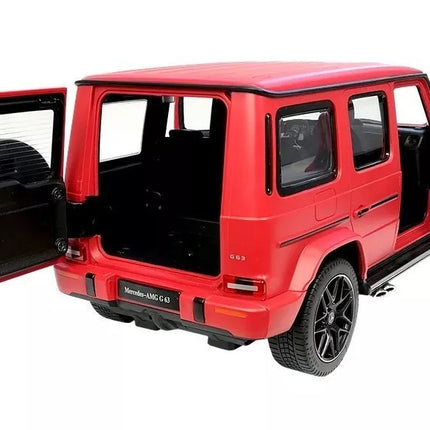 Nuotoliniu būdu valdomas Mercedes G63 Rastar R/C raudonas