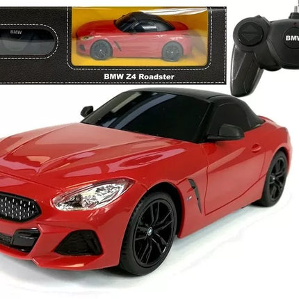 Automobilis R/C BMW Z4 Roadster Rastar 1:24 raudonas