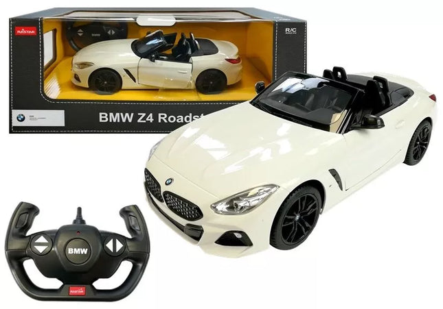 BMW Z4 Roadster R/C automobilis Rastar 1:14 baltas
