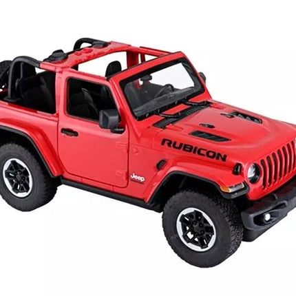 R/C Jeep Wrangler Rubicon 1:14 Rastar Raudonas
