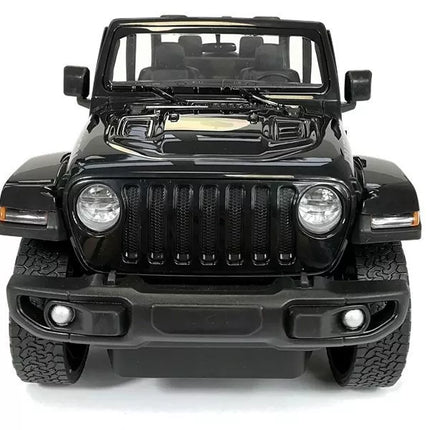 R/C Jeep Wrangler Rubicon 1:14 Rastar Juodas