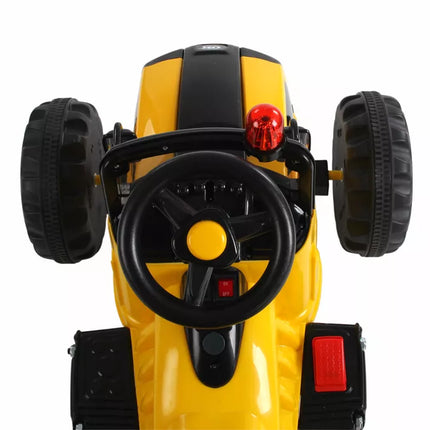 JS328D Akumuliatorinis automobilis Geltonas