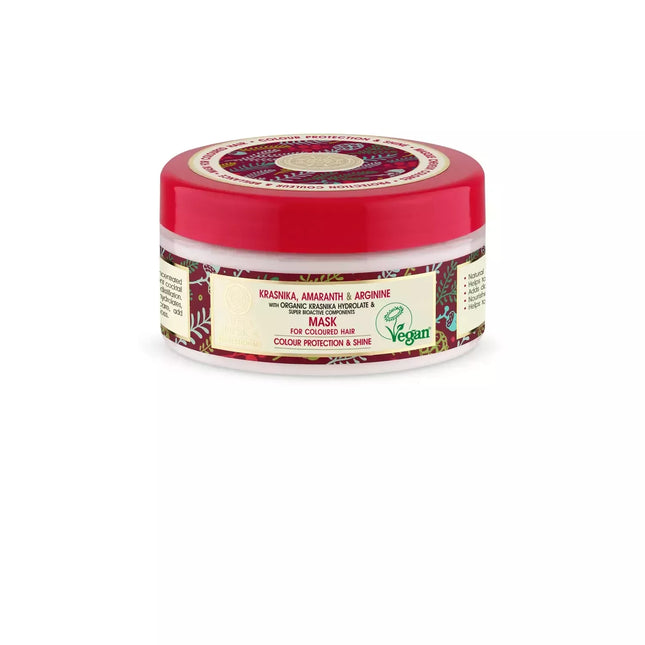 Natura Siberica Kamčiatkinis mėlynės kaukė dažytiems plaukams 400ml