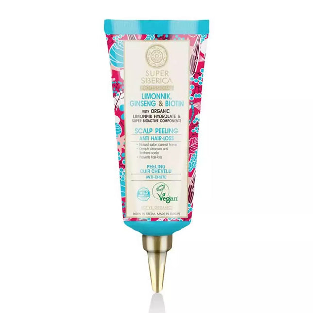 Natura Siberica Schizandra, ženšenis ir biotinas plaukų šveitiklis 400ml