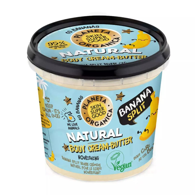 Natura Siberica Kūno kremas "Banana Split" 360 ml