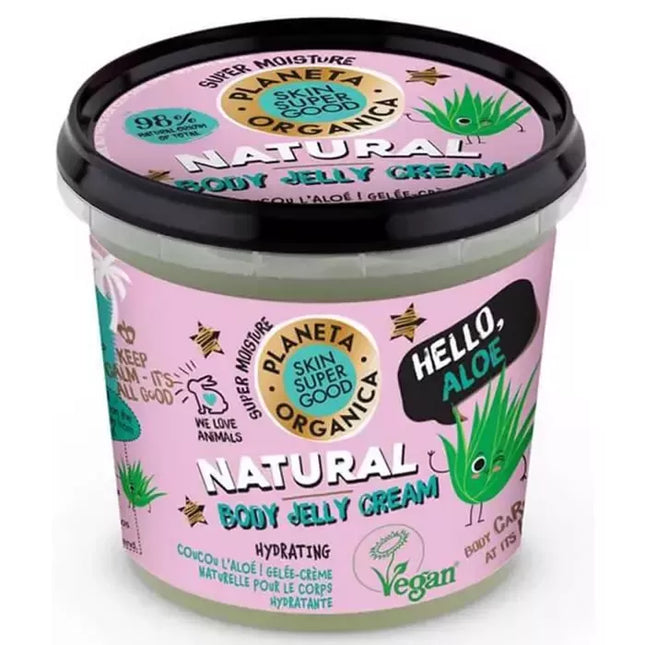 Natura Siberica Hello Aloe Drėkinamasis kūno žele kremas 360 ml