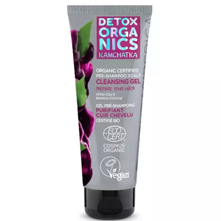 Natura Siberica Kamčiatka Ekologiškai Sertifikuotas Galvos Odos Valomasis Gelis Prieš šampūną 75ml