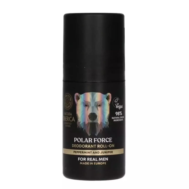 Natura Siberica "Polar Force" "For Real Men" "Pimienta" "Deodorant Roll-On" 50 ml