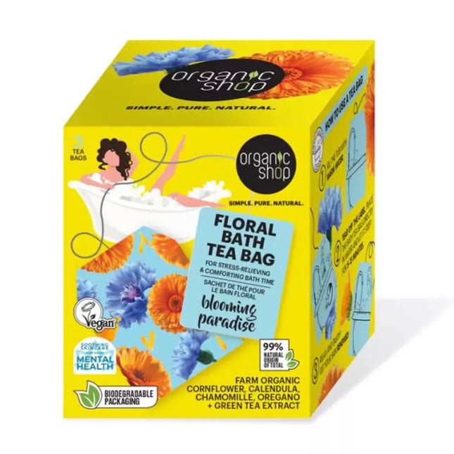 Organic Shop Floral Bath "Blooming Paradise" 280 vnt.