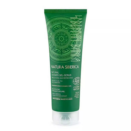 Natura Siberica Natūralus organinės arbatos gelis-šveitiklis 200ml