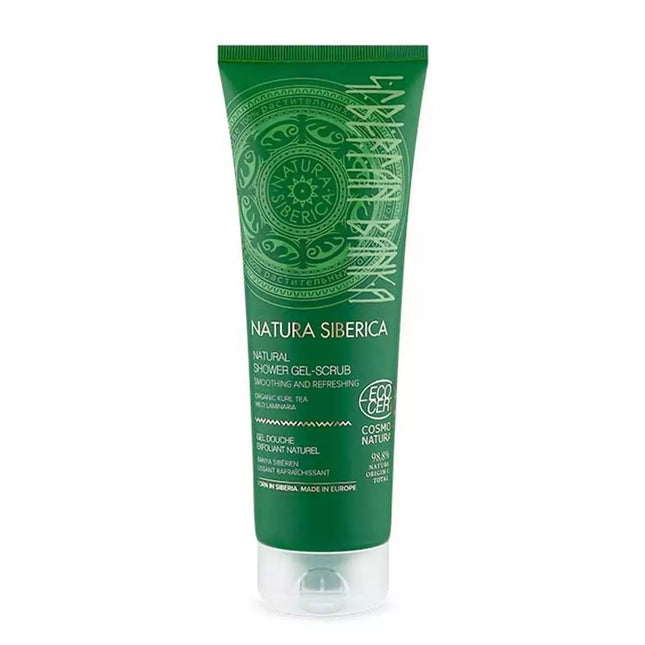 Natura Siberica Natūralus organinės arbatos gelis-šveitiklis 200ml