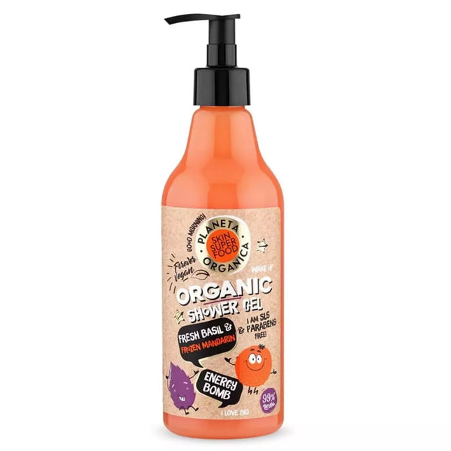 Natura Siberica Odos Super Geras Natūralus Dušo Želė „Energy Bomb“ 500ml