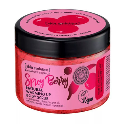 Natura Siberica Odos Evuliucija Spicy Berry Kūno Šveitiklis 300ml