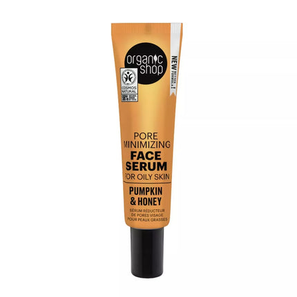 Organic Shop Moliūgų serumas veidui riebiai odai 30ml