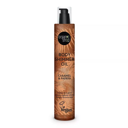 Natura Siberica Organic Shop Karamelinis Kūno Aliejus 100ml