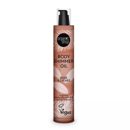 Natura Siberica Organic Shop Rožių Kūno Aliejus 100ml