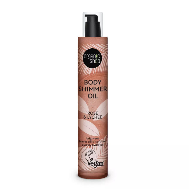 Natura Siberica Organic Shop Rožių Kūno Aliejus 100ml