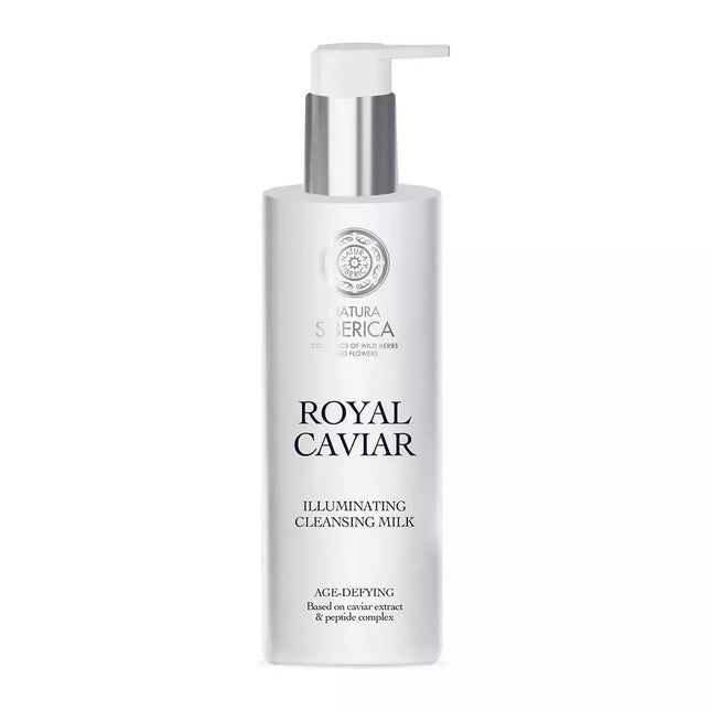 Natura Siberica Royal Caviar Švytėjimo suteikiantis valomasis pienelis 200ml