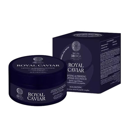 Natura Siberica Royal Caviar Peptidiniai paakių pleistrai 60 vnt.
