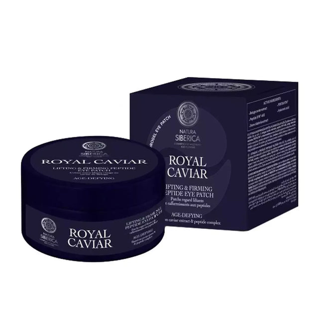 Natura Siberica Royal Caviar Peptidiniai paakių pleistrai 60 vnt.