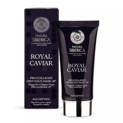 Natura Siberica Royal Caviar Pro-kolageno veido kaukė 75 ml