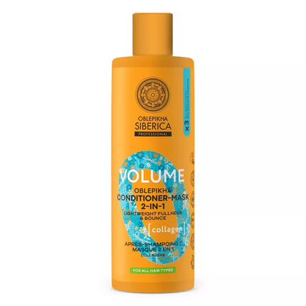 Natura Siberica Oblepikha Vitaminų ir Kolageno Kondicionierius 2in1 400ml