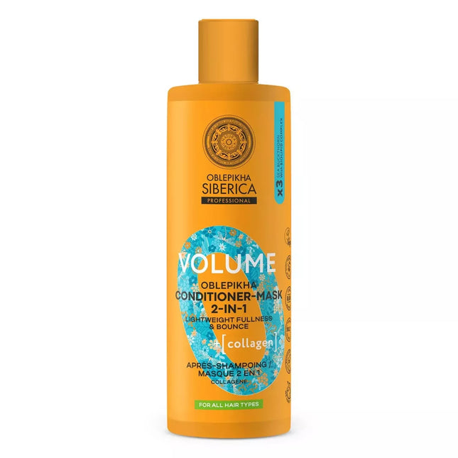 Natura Siberica Oblepikha Vitaminų ir Kolageno Kondicionierius 2in1 400ml