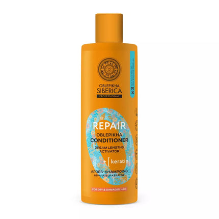 Natura Siberica Repair Keratino kondicionierius sausiems plaukams 400ml