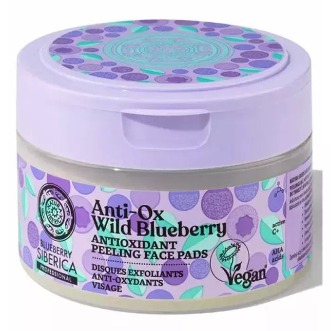 Natura Siberica Antioksidaciniai veido pilingo padeliai 20 vnt.