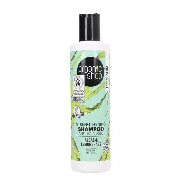 Organic Shop Dumblių stiprinamasis šampūnas nuo plaukų slinkimo 200ml