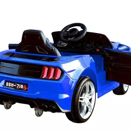 BBH-718A Elektrinis vaikiškas automobilis, mėlynas