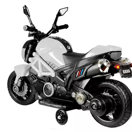 Elektrinis motociklas GTM1188, baltas