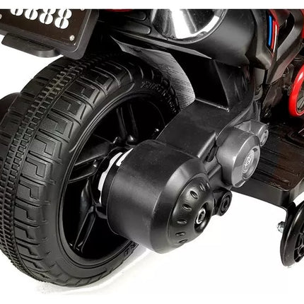 Elektrinis motociklas GTM1188, baltas