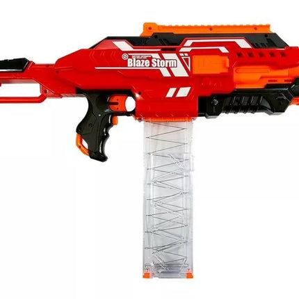 Šautuvas su putų kulkomis ir didele apkaba, 40 vnt.