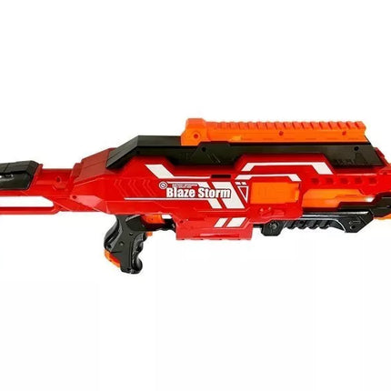 Šautuvas su putų kulkomis ir didele apkaba, 40 vnt.