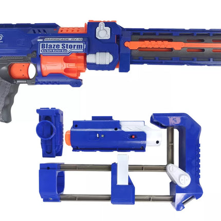 Šautuvas su putų kulkomis