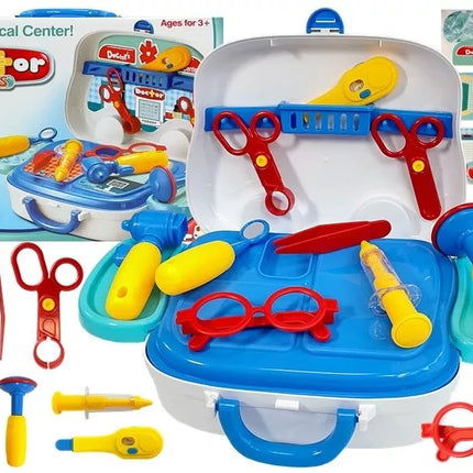 Daktaro rinkinys dėkle su priedais