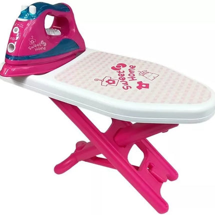 Rožinis lygintuvas, lyginimo lenta, pakabos