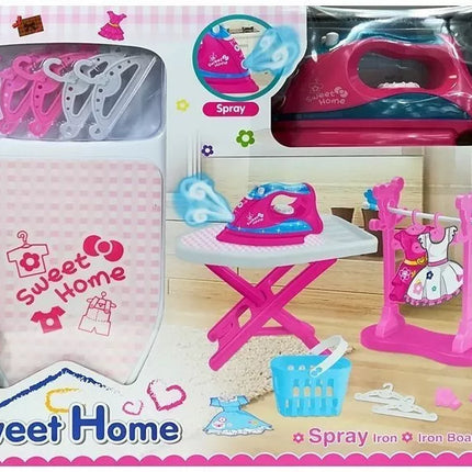 Rožinis lygintuvas, lyginimo lenta, pakabos