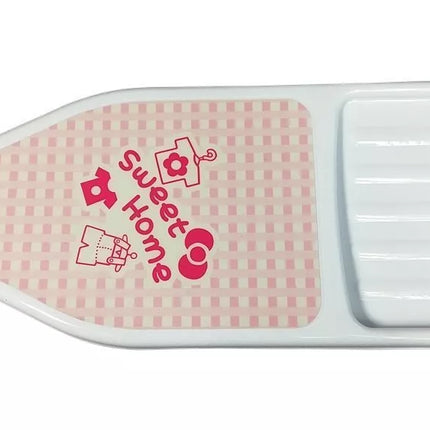 Rožinis lygintuvas, lyginimo lenta, pakabos