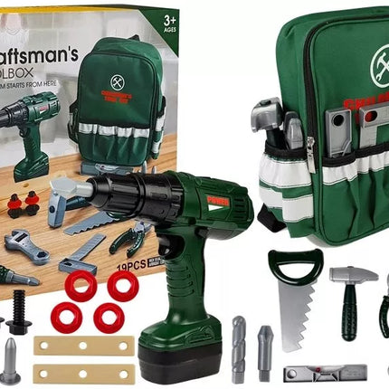 „Pasidaryk pats“ kuprinės įrankių rinkinys gręžimui