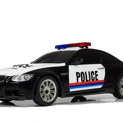 RC automobilis policijos 1:18 R/C