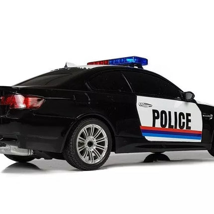 RC automobilis policijos 1:18 R/C