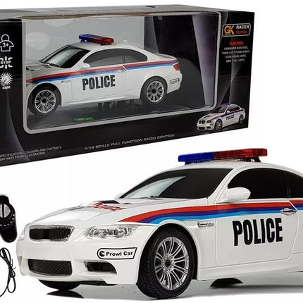 RC automobilis policijos 1:18 R/C