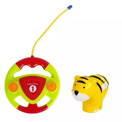 Kūdikių R/C lėktuvas su nuotolinio valdymo vairu, raudonas