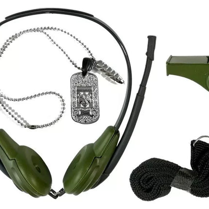 Karinis žaislų rinkinys, švelnių kulkų pistoletas MP7