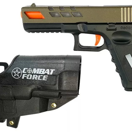 Karinis žaislų rinkinys, švelnių kulkų pistoletas MP7